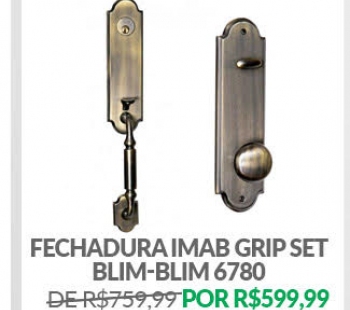 Fechadura IMAB GRIP SET Bilm-Blim 6780