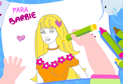 Jogos da Barbie para pintar para a Barbie 