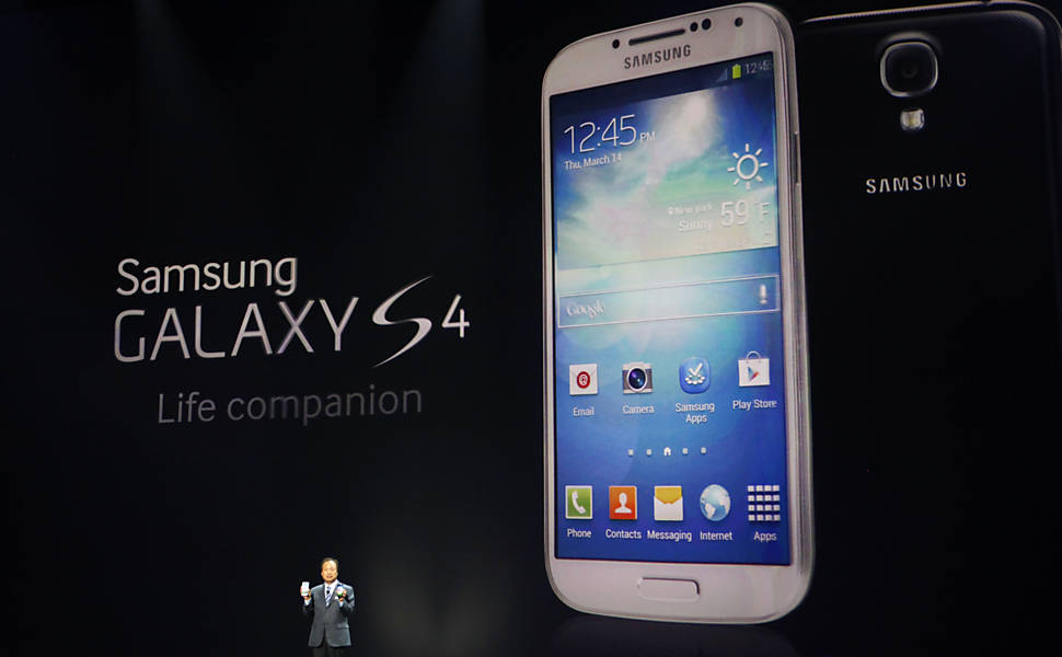 Samsung Galaxy S4 branco divulgação