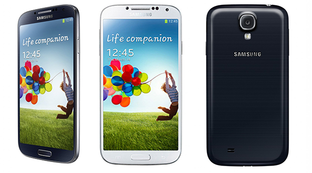 Samsung Galaxy S4 branco e preto 