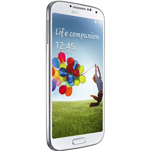 Samsung Galaxy S4 branco frente 