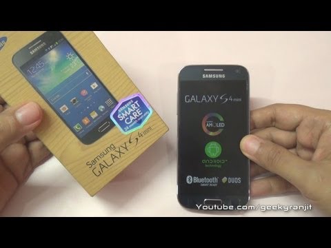 Samsung Galaxy S4 mini duos smart care 