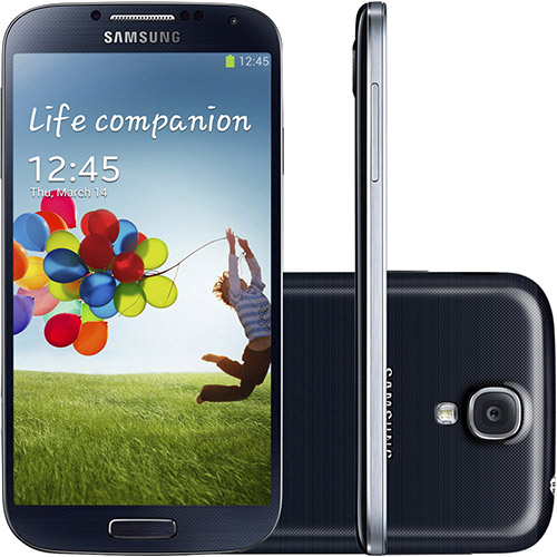 Samsung Galaxy S4 preto - Espessura e tamanho 